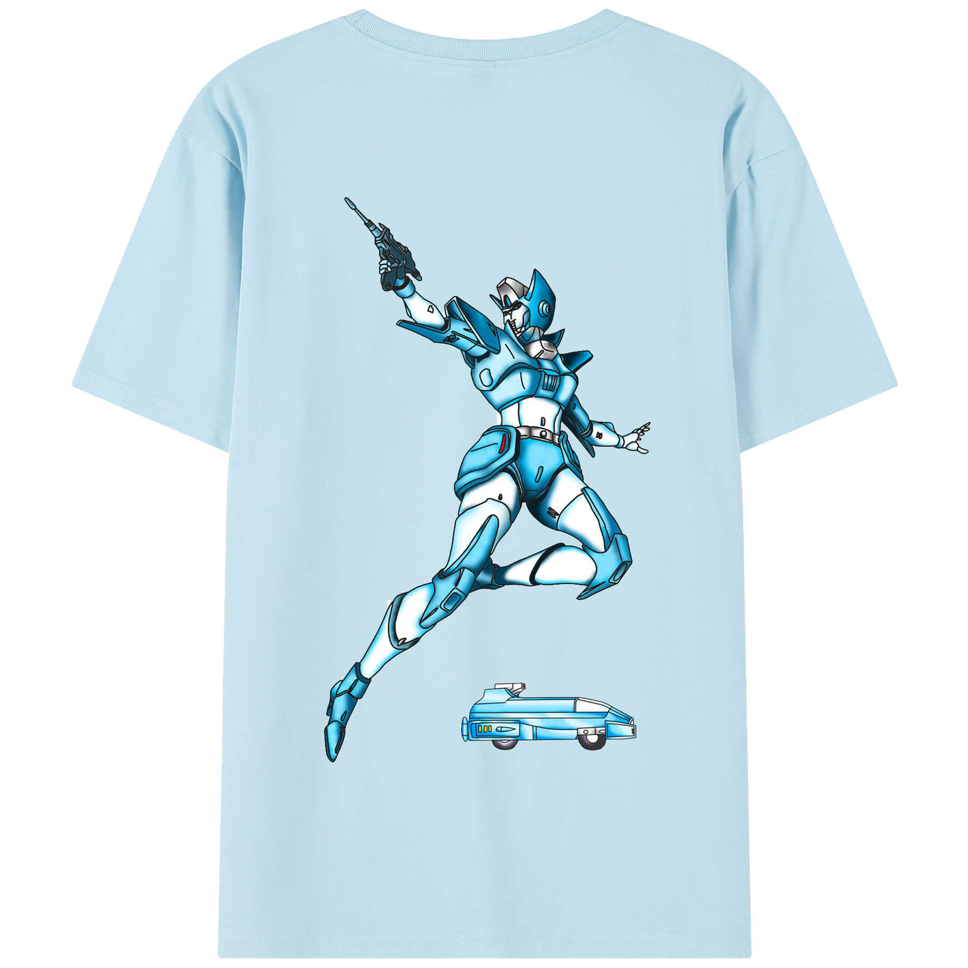 （画像用）  綿100％半袖Tシャツ（背面プリント）